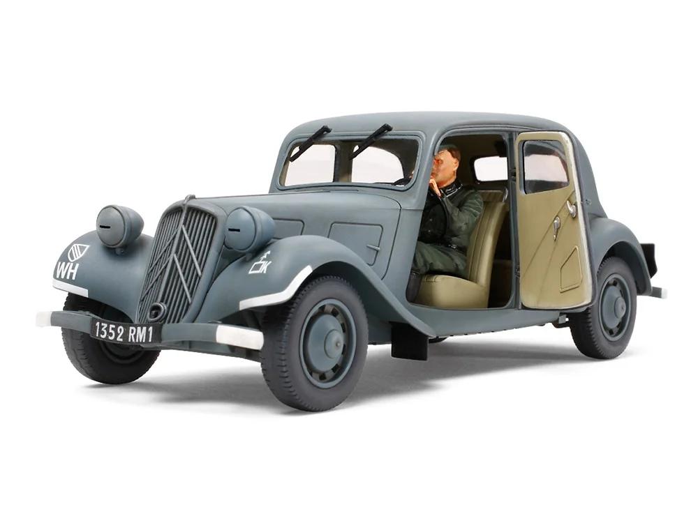 Tamiya 1/35 Citroen 11cv Staff Car Model Kit — official product photo 1