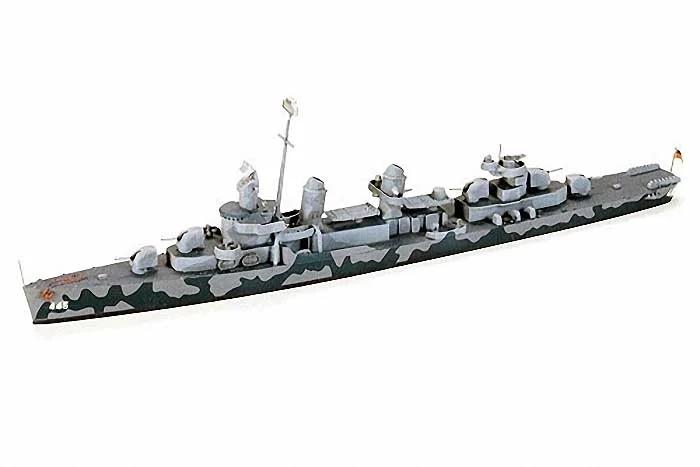 Tamiya 1/700 Usn Dd-445 Fletcher Model Kit — official product photo 1