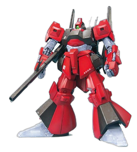 Bandai 1/100 MG RSM-99 Rick Dias Quattro Color Red Model Kit — box art