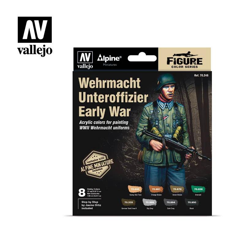 Vallejo Color German Figure W Paint Set8 — product photo