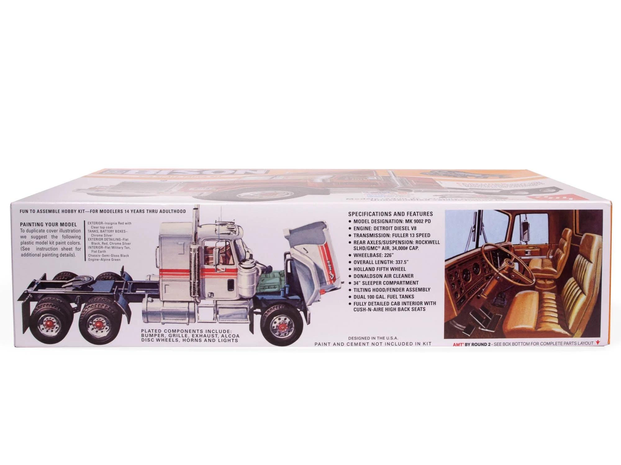 AMT 1/25 Chevrolet Bison Conventional Tractr Model Kit — official product photo 4