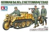 Tamiya 1/35 German SD Kfz 2 Kettenkraftrad Mid Model Kit — box art