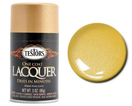 Testors Pure Gold Laq Spray 3 11 69