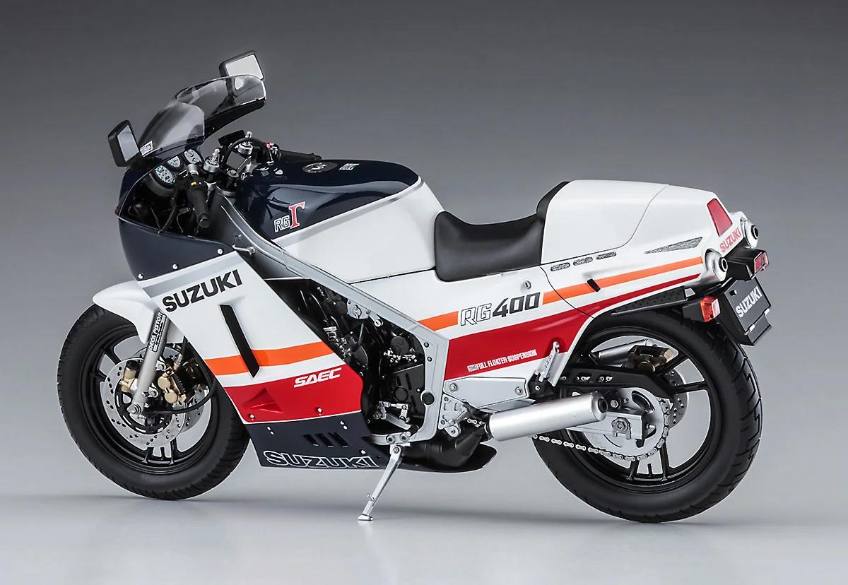 Hasegawa 1/12 Suzuki Rg400i Early W Under Cowl Model Kit — official product photo 2
