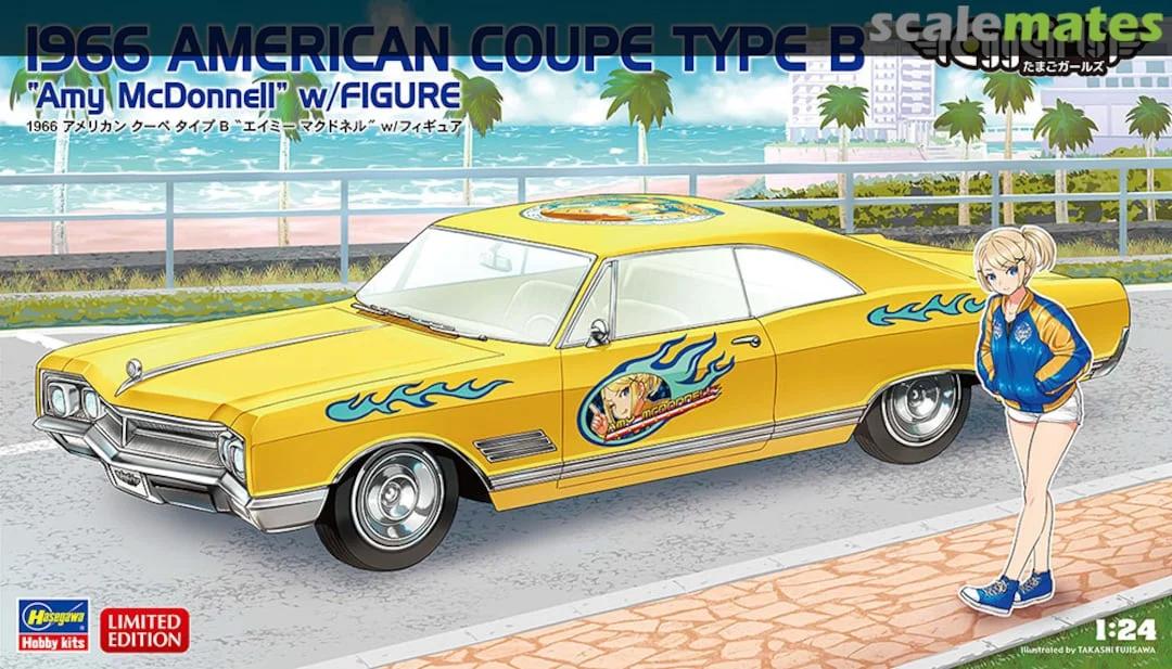 Hasegawa 1/24 Buick Wildcat B W Figure Model Kit — official product photo 1