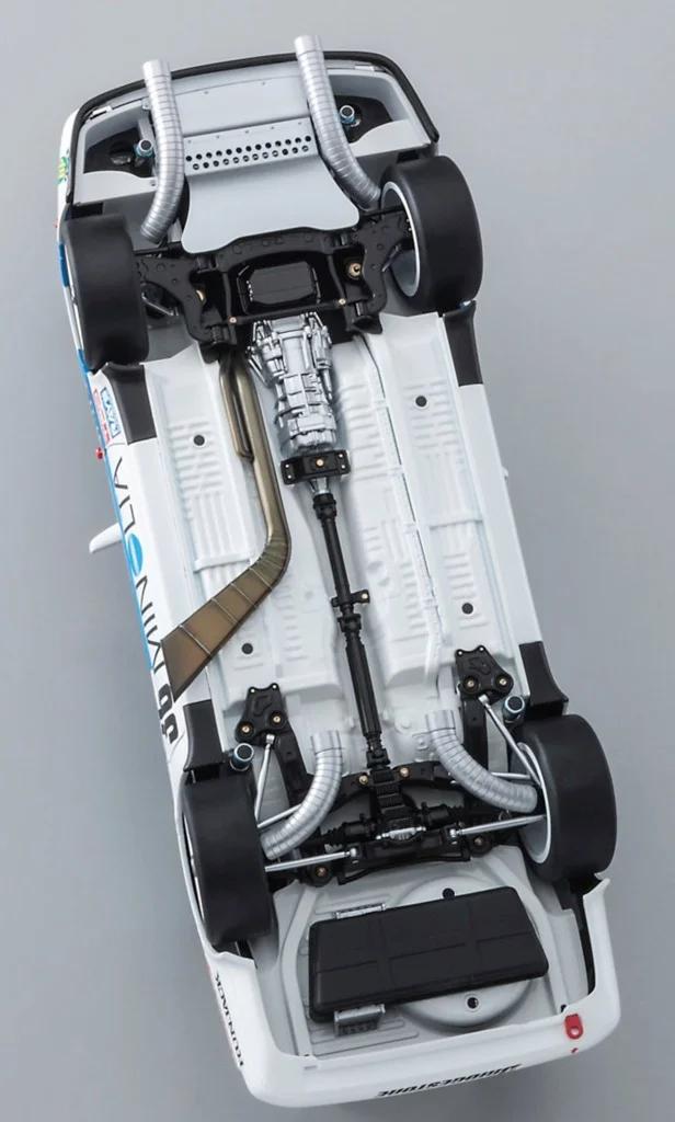 Hasegawa 1/24 Minolta Supra Turbo A70 1988 It Model Kit — official product photo 4
