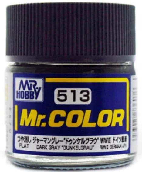 Mr. Color C513 Dark Gray "Dunkelgrau" (Flat) 10ml — product photo