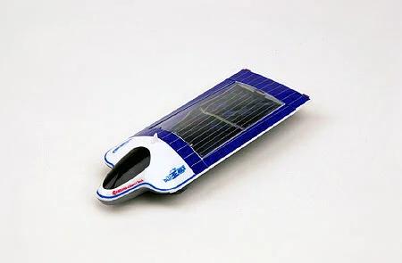Tamiya Solar Car Kyocera Blue Eagle Model Kit — box art