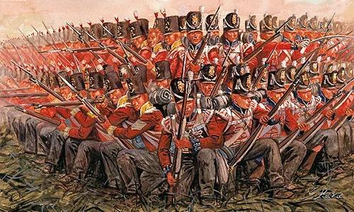 Italeri 1/72 Napoleonic War Brit Inf Model Kit — official product photo 1
