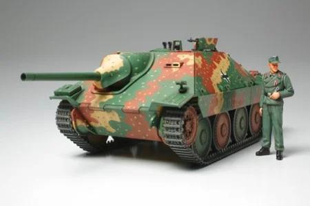 Tamiya 1/35 German Td Hetzer Mid Prod Model Kit — box art