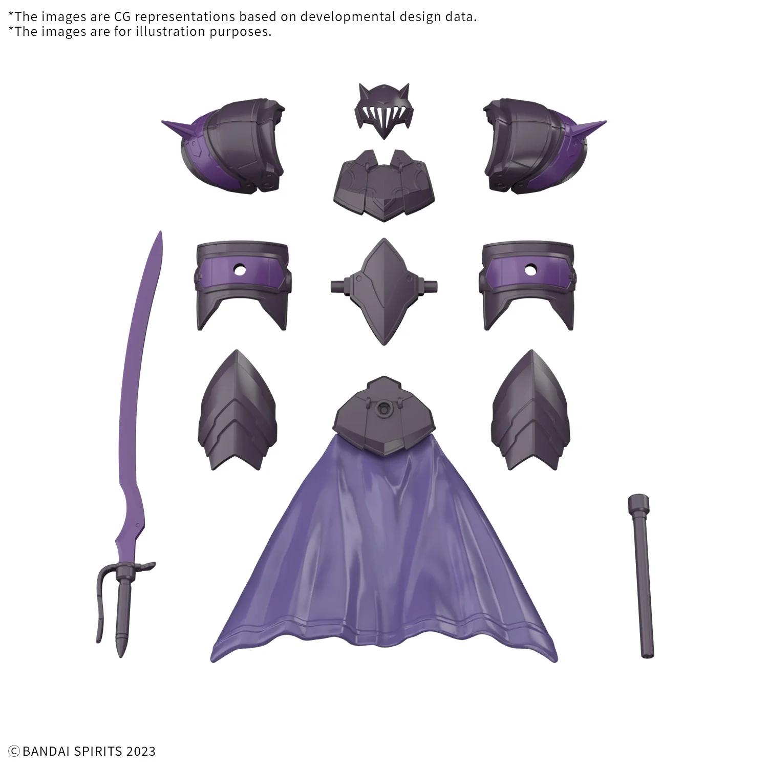 Bandai 1/144 30MF Rosan Enchanter Class Up Armor Model Kit — box art