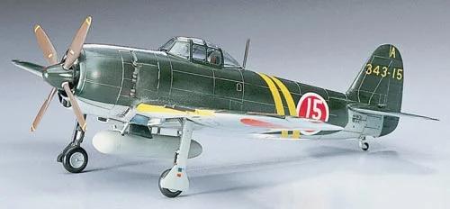 Hasegawa 1/72 Kawanishi N1k2-j George Model Kit — box art