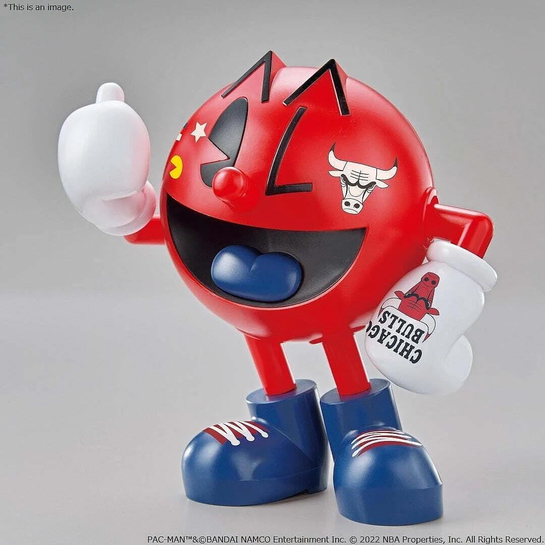 Bandai 1/144 EG Chicago Bulls Pac-man Model Kit — official product photo 1