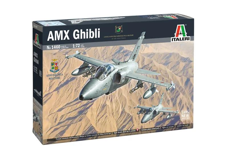 Italeri 1/72 Amx Ghibli Ground Attack Aircraft Model Kit — official product photo 2