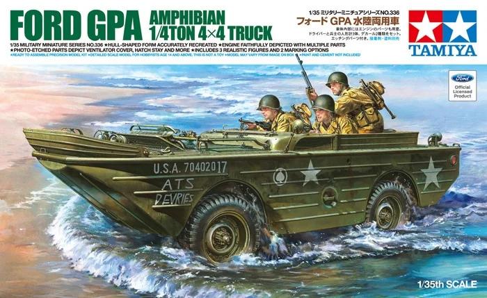 Tamiya 1/35 Ford Gpa Amphibian 1 4t Model Kit — official product photo 1