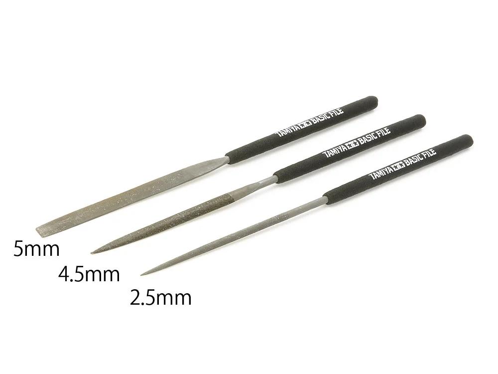 Tamiya Basic File Set Smooth Dbl Cut — official product photo 1