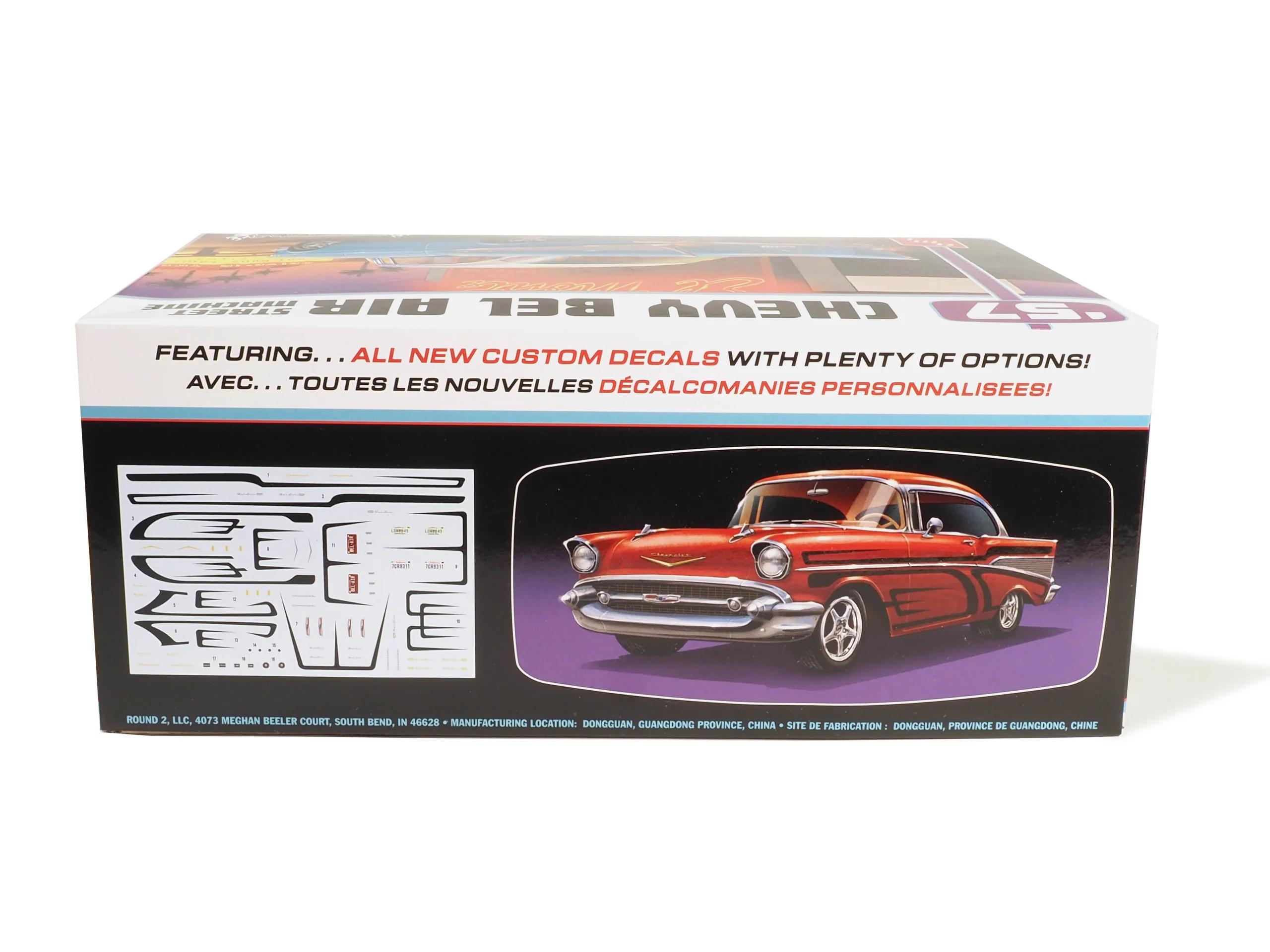 AMT 1/25 1957 Chevy Bel Air Street Machine Model Kit — official product photo 3