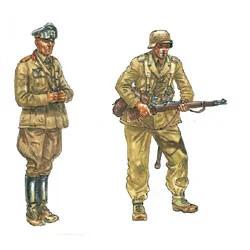 Italeri 1/72 WWII Dak Infantry Model Kit — box art