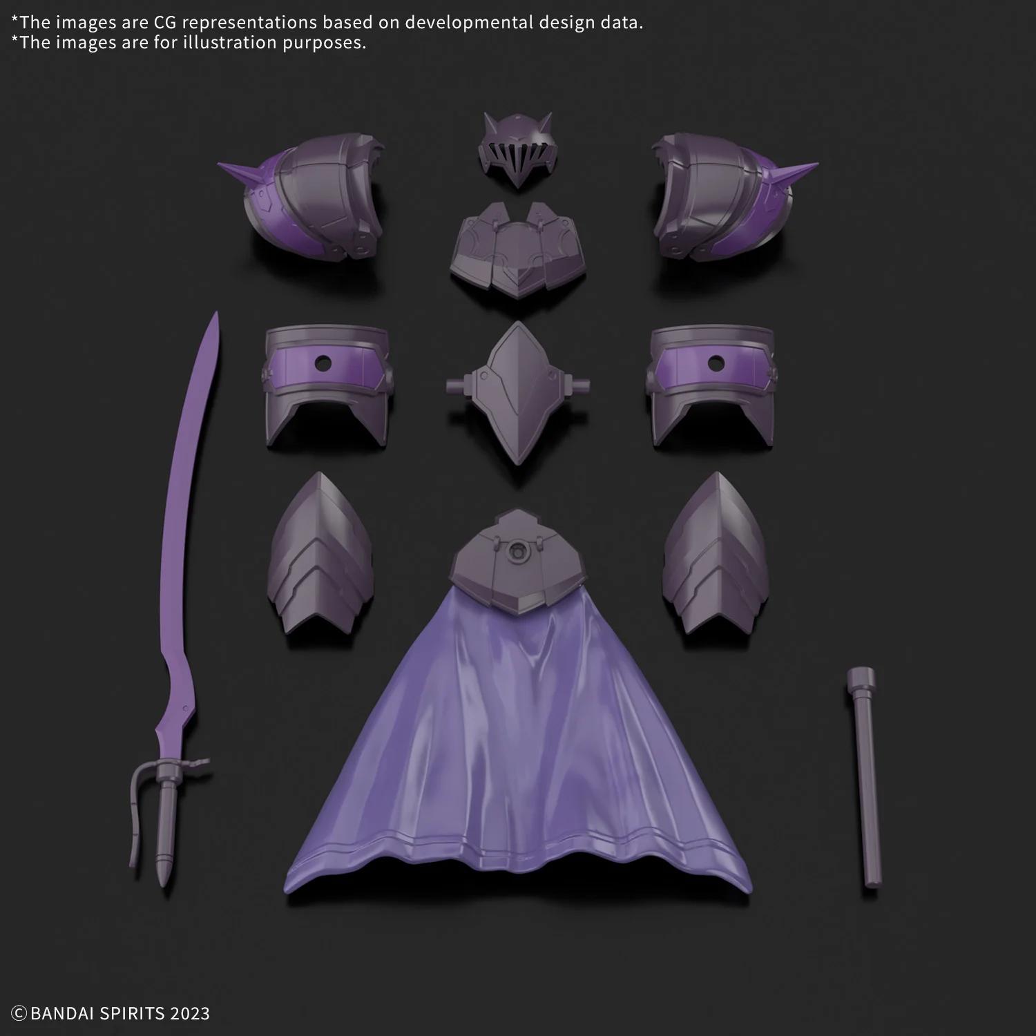 Bandai 1/144 30MF Rosan Enchanter Class Up Armor Model Kit — official product photo 2
