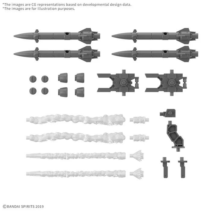 Bandai 1/144 30MM Multi Missle 1 Option Parts Set Model Kit — product photo