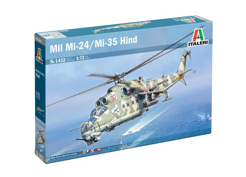 Italeri 1/72 Mil Mi-24p 35p Helicopter Model Kit — official product photo 1