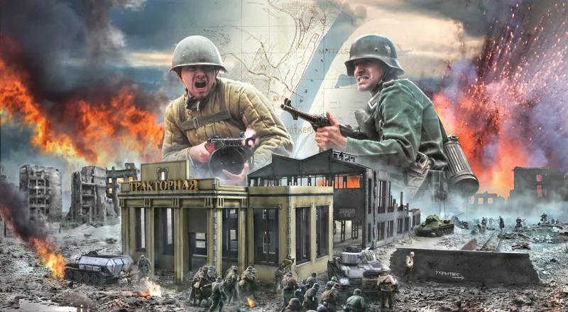 Italeri WWII Stalingrad Siege Operation Uranus Model Kit — official product photo 1