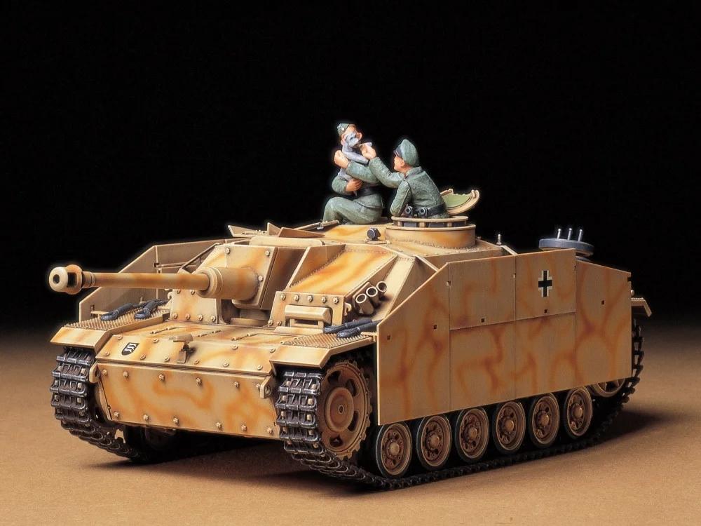 Tamiya 1/35 Sturmgeschutz III Model Kit — official product photo 1