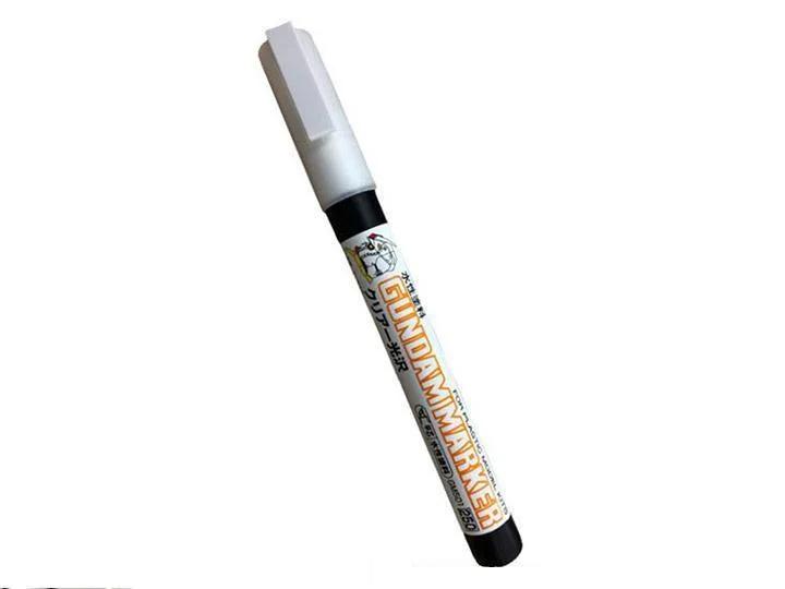 GSI Creos Gundam Marker GM501 Gundam Marker Clear Gloss (Top Coat Pen) — product photo