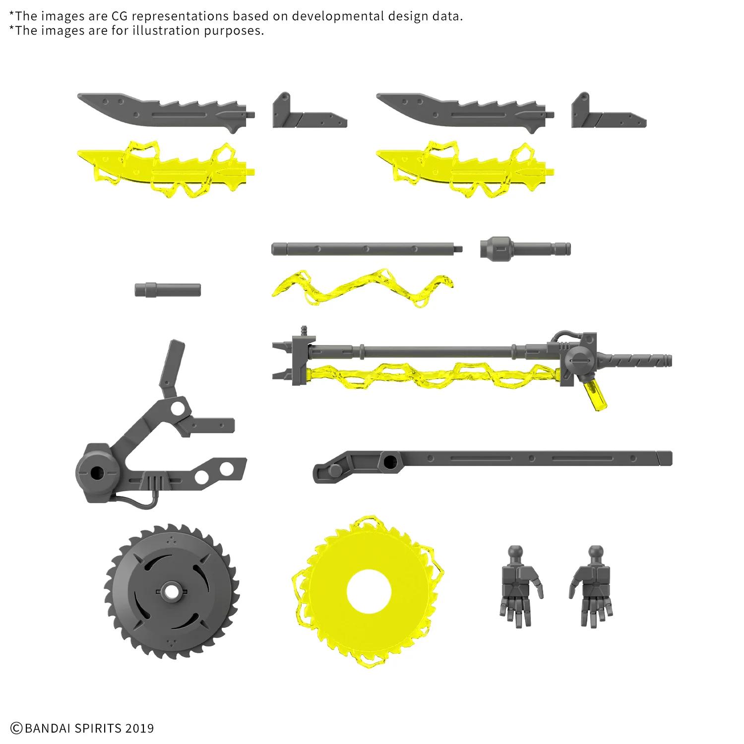 Bandai 1/144 30MM Custermize Weapon Plasma Weapon Model Kit — product photo