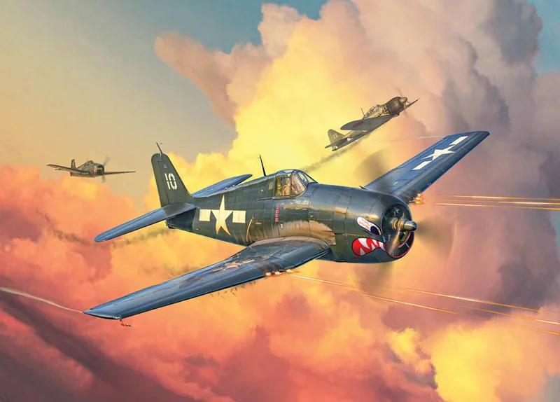 Italeri 1/72 Grumman F6f-3 5 Hellcat Model Kit — official product photo 1