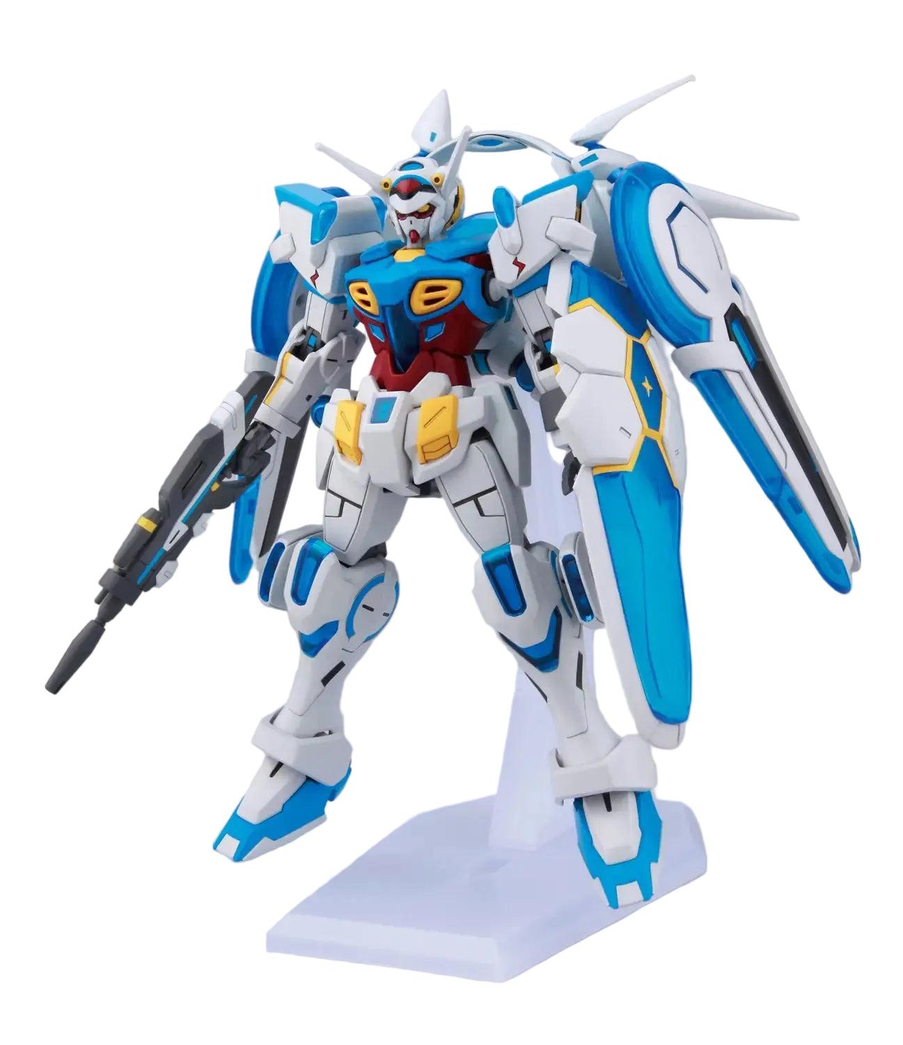 Bandai 1/144 HG G‑Self (Perfect Pack Equipment Type) Model Kit — box art