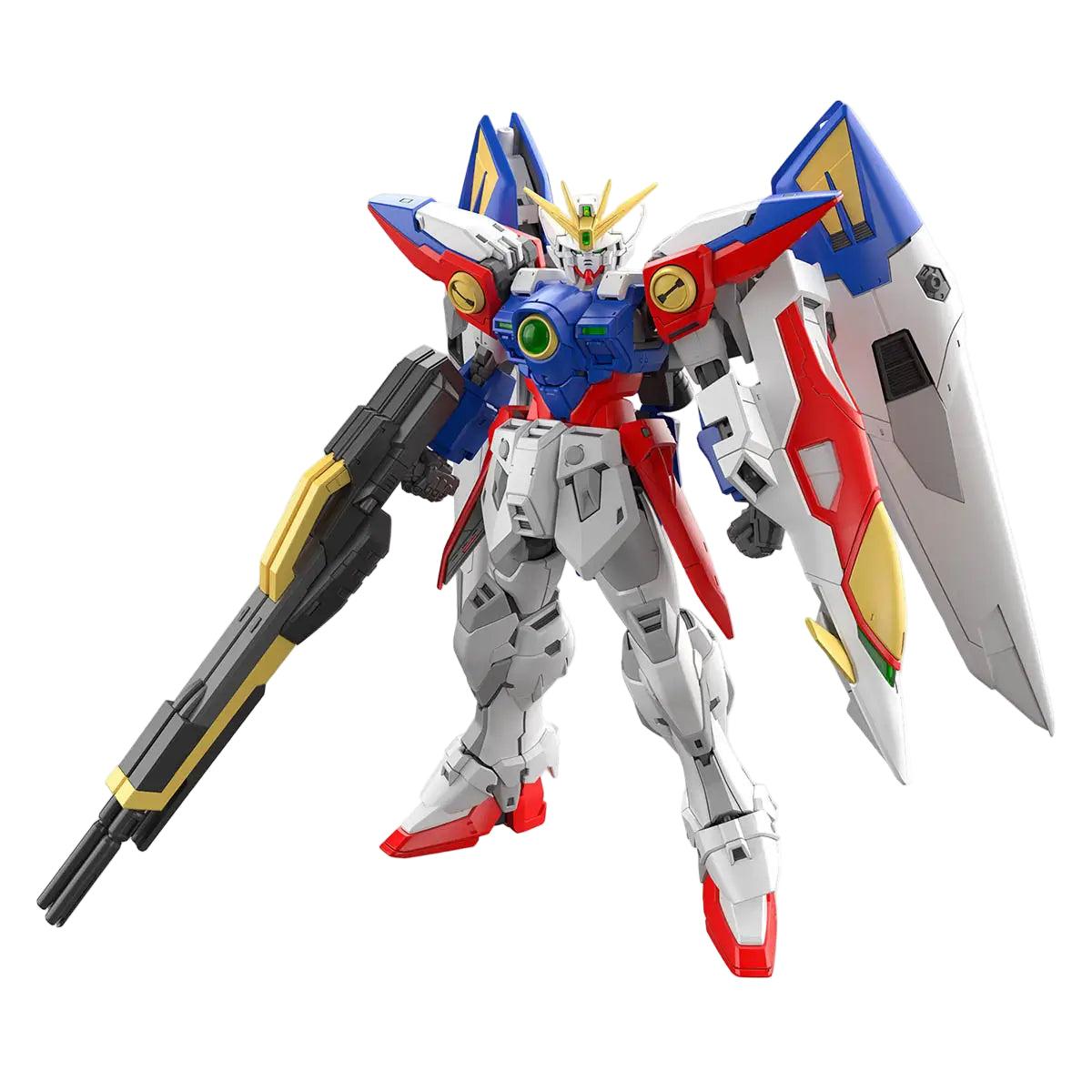Bandai 1/144 RG Wing Gundam Zero Model Kit — box art