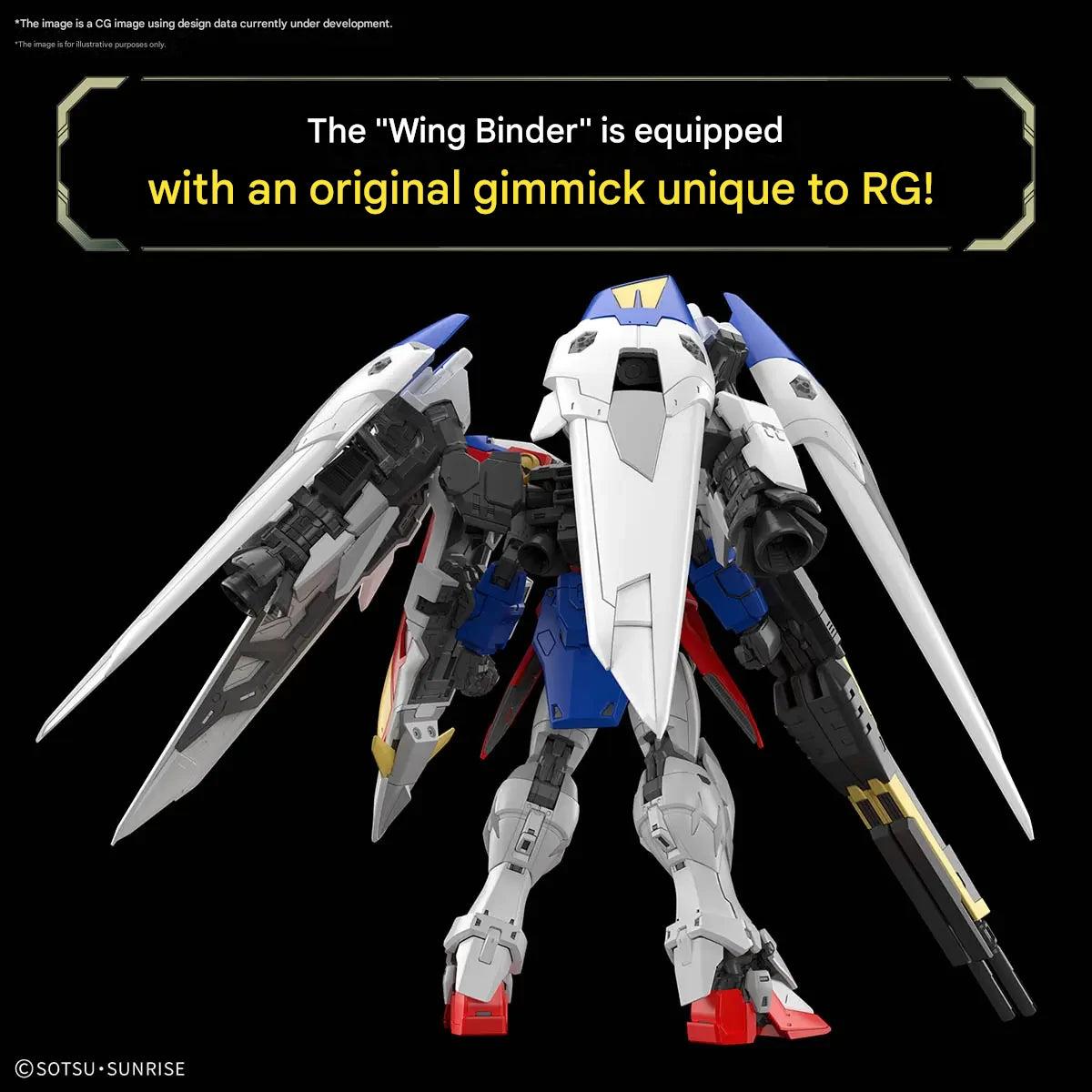 Bandai 1/144 RG Wing Gundam Zero Model Kit - Image 2 of 7