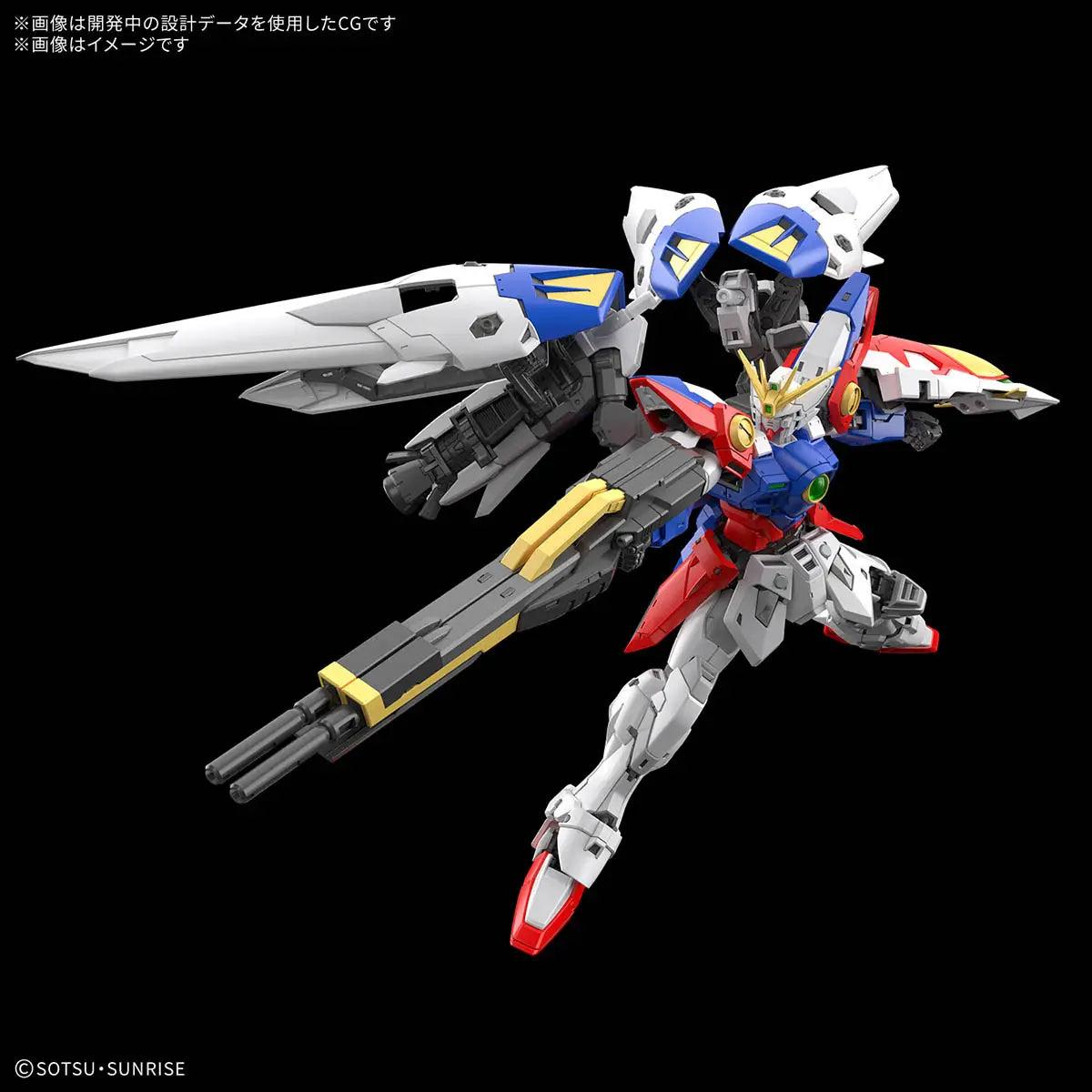 Bandai 1/144 RG Wing Gundam Zero Model Kit - Image 4 of 7