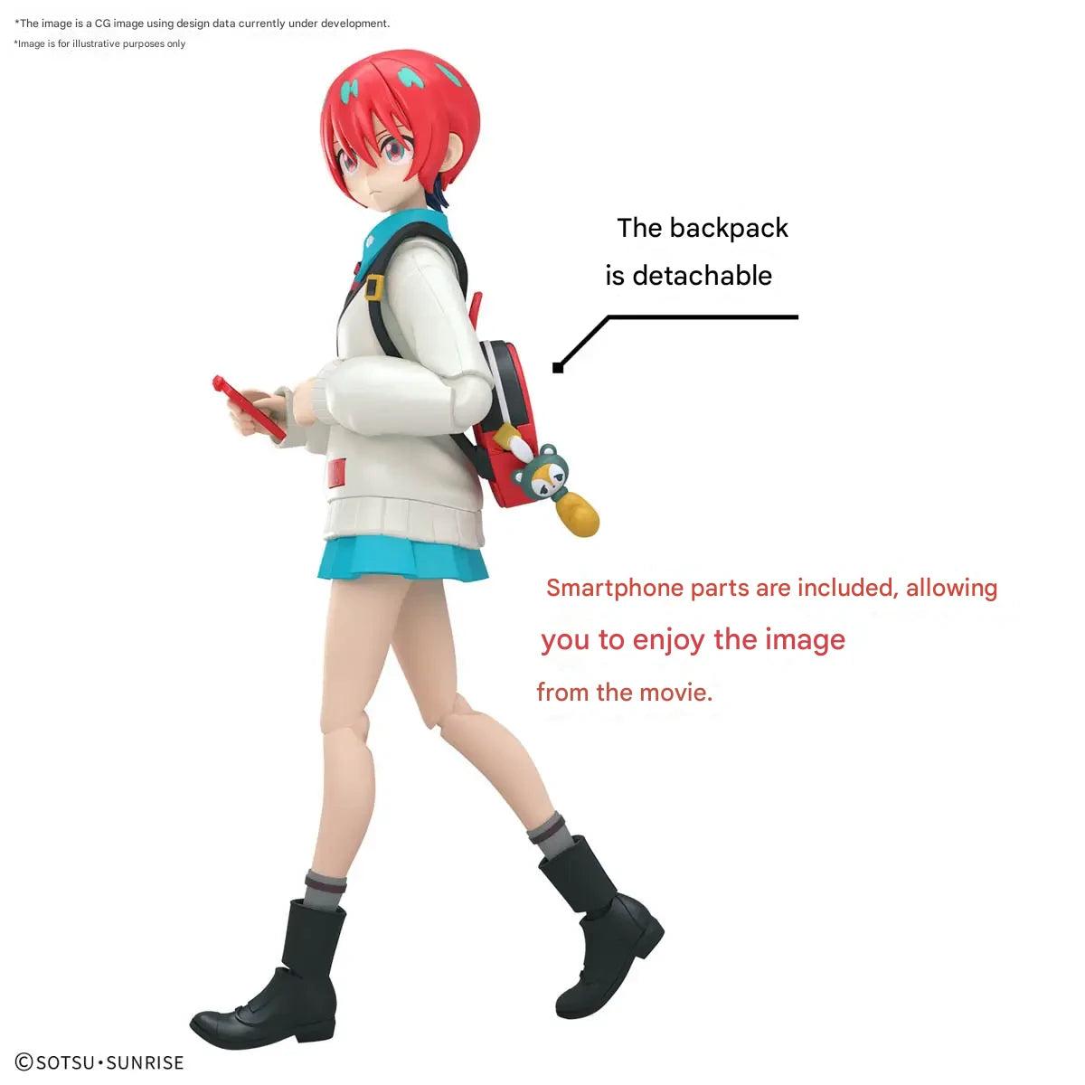 Bandai Non‑Scale Figure‑rise Standard Amate Yuzuriha (Machu) Character Model Kit - Image 6 of 7