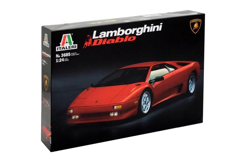 Italeri 1/24 Lamborghini Diablo Sprts Model Kit — official product photo 2