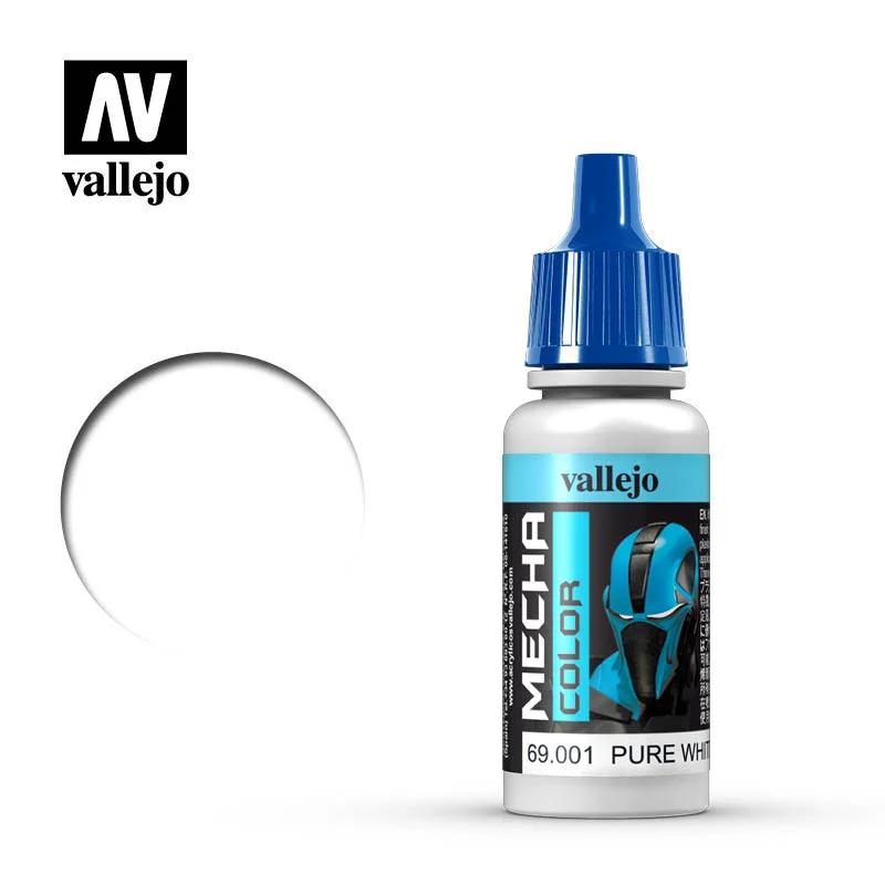 Vallejo Mecha Color Pure White 6pk