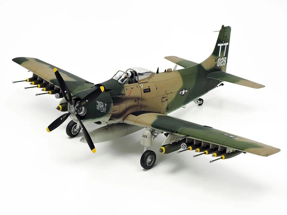 Tamiya 1/48 A-1J Douglas Skyraider Model Kit — official product photo 1