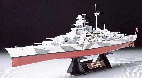 Tamiya 1/350 Ger Battleship Tirpitz Model Kit — box art