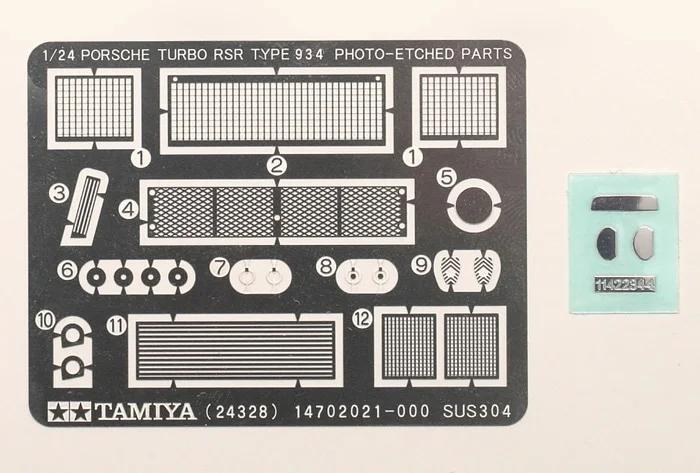 Tamiya 1/24 Porsche Turbo Rsr 934 Model Kit — official product photo 4