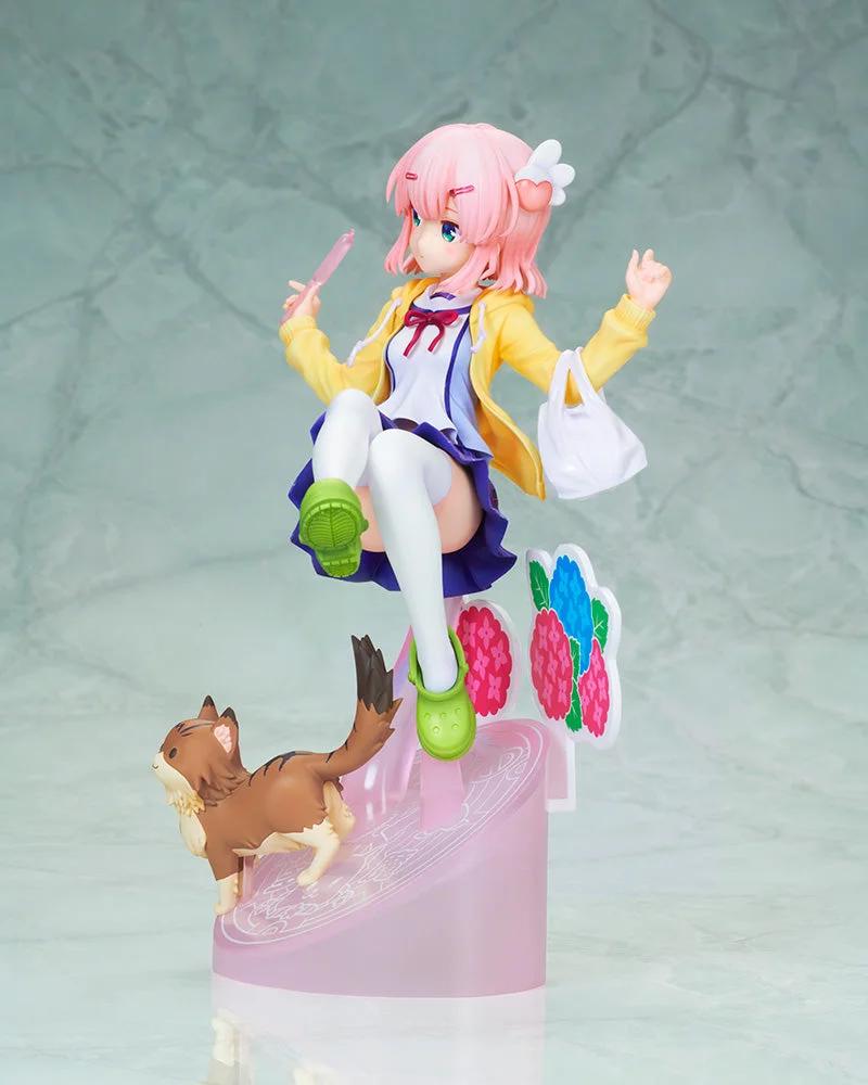 The Demon Girl Next Door 2 Momo Chiyoda School Uniform Ver. 1/7 Scale Figure (with Bonus Part) — official product photo 2