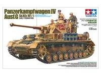 Tamiya 1/35 German Tank Panzerkampfwagen IV Aus Model Kit — box art