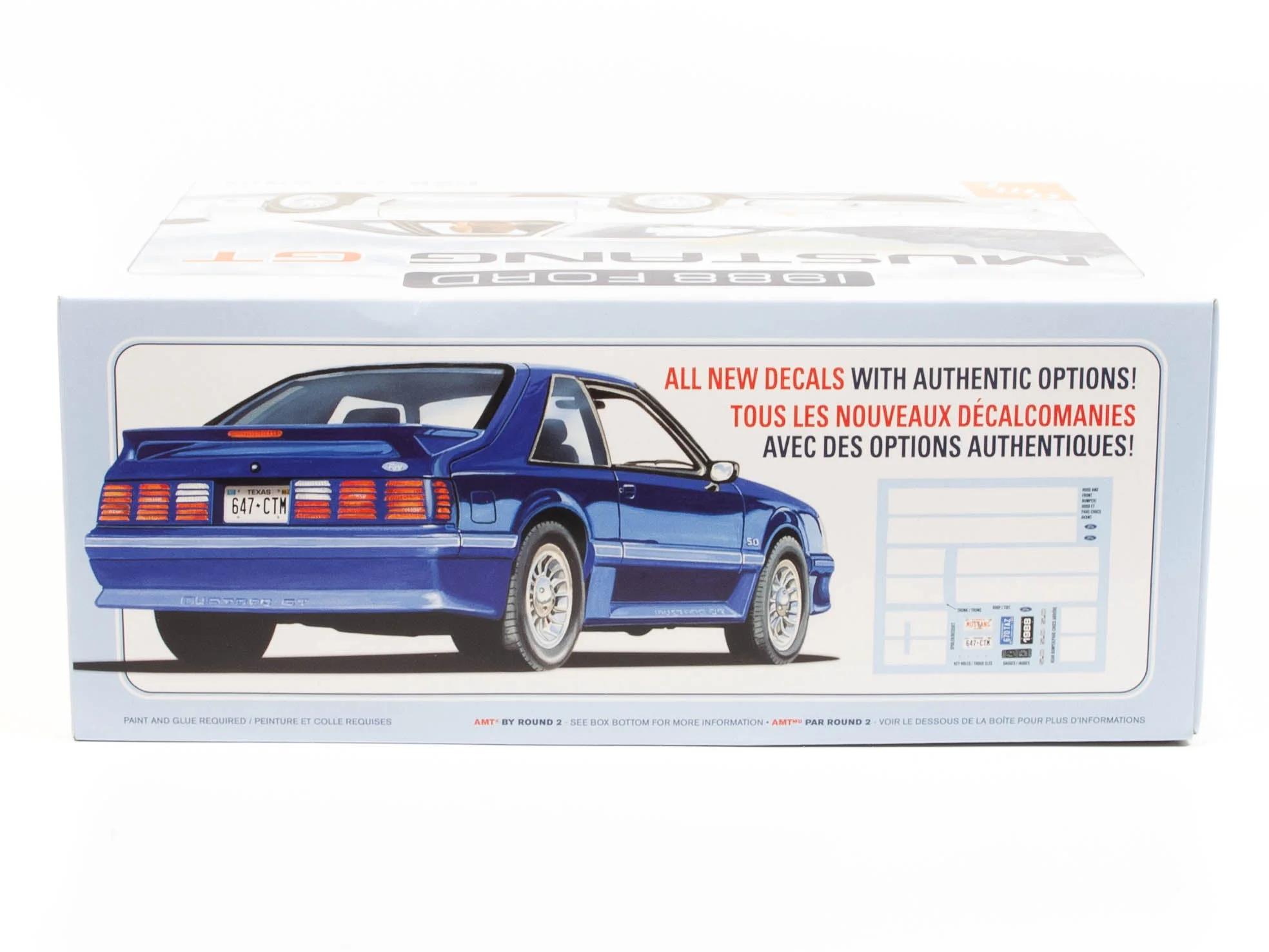 AMT 1/25 88 Ford Mustang Model Kit — official product photo 2