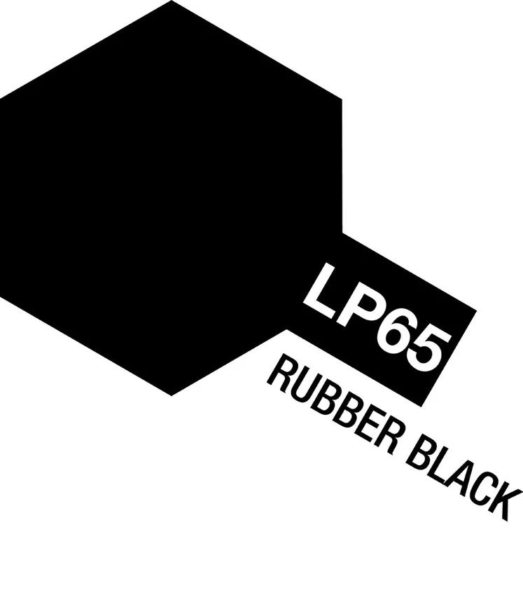 Tamiya LP-65 Lacquer Rubber Black 6 3 00