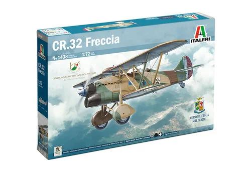 Italeri 1/72 Fiat Cr32 Freccia Model Kit — box art