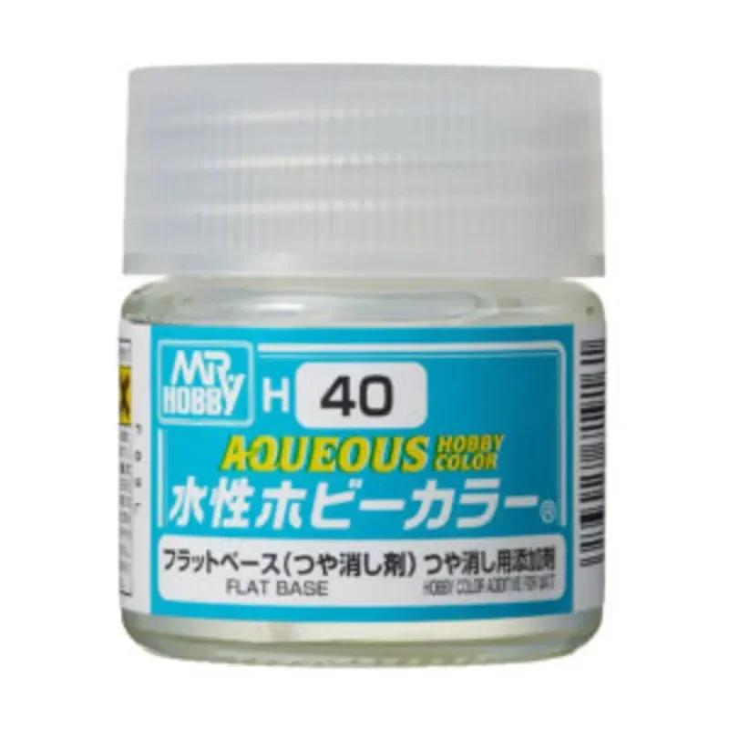 Mr. Hobby Aqueous Hobby Color H40 Gloss Flat Base 10ml — product photo