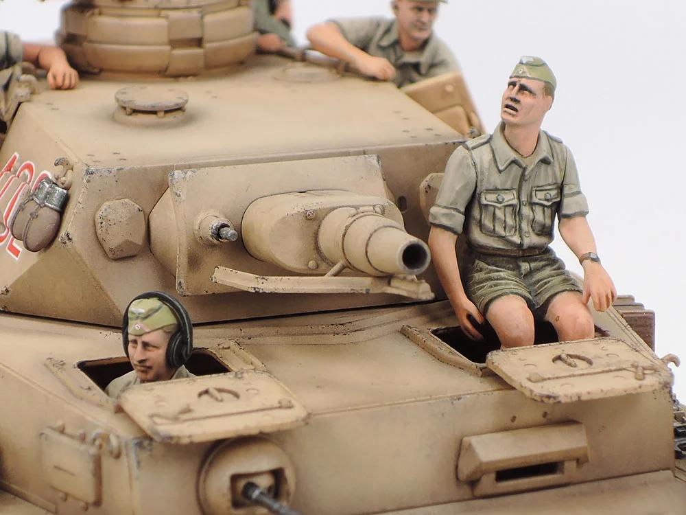 Tamiya Panzerkampfwagen IV Ausf F Motorcycle Model Kit — official product photo 5
