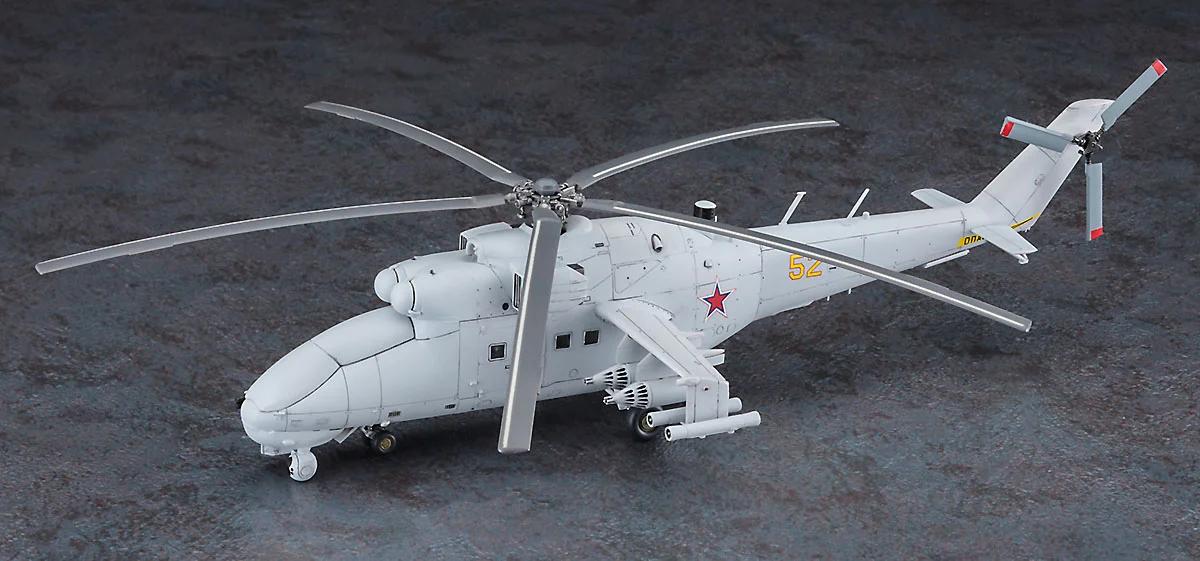 Hasegawa 1/72 MI-24 Hind Uav Model Kit — official product photo 1