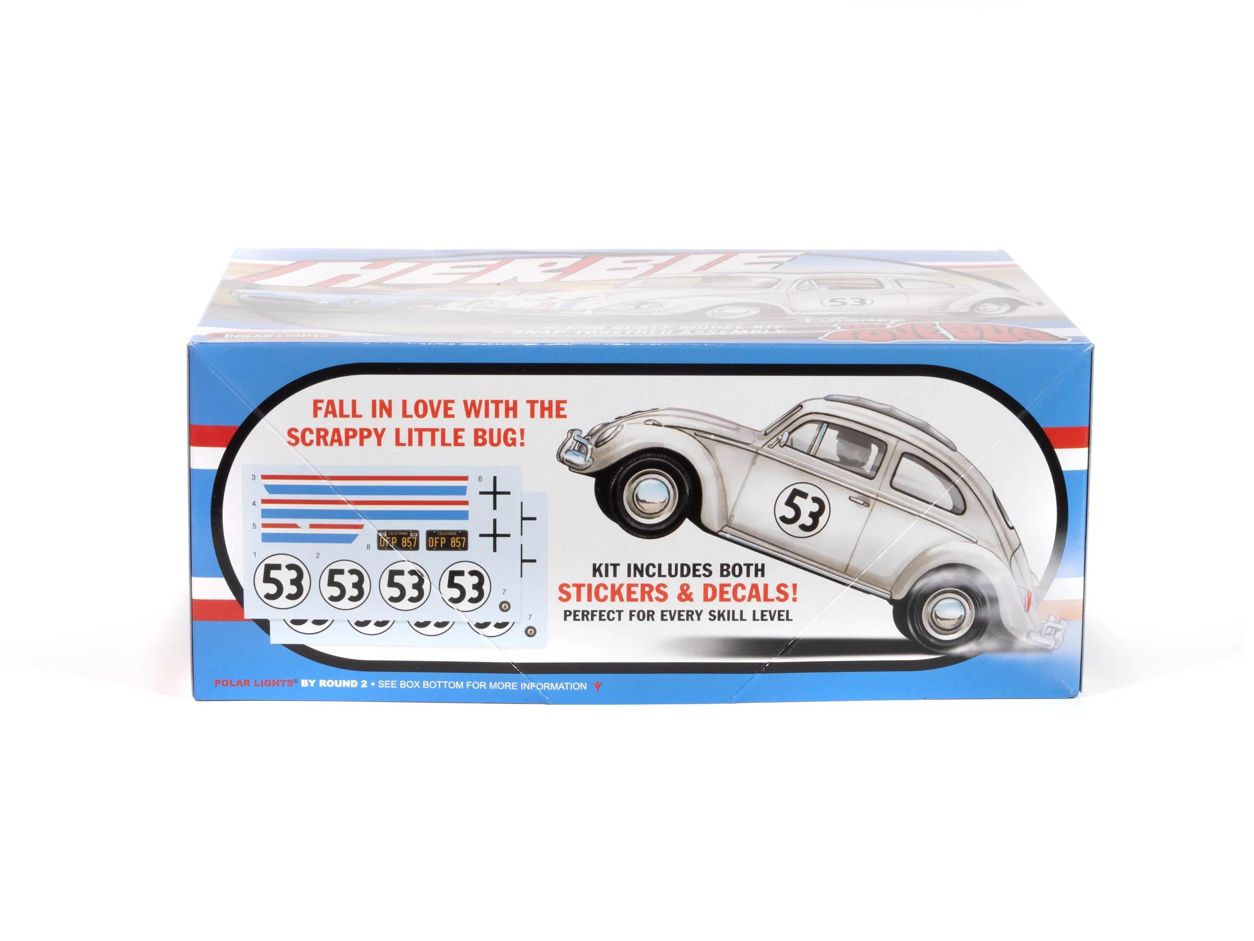 Polar Lights 1/25 Herbie Vw Beetle Model Kit — official product photo 5