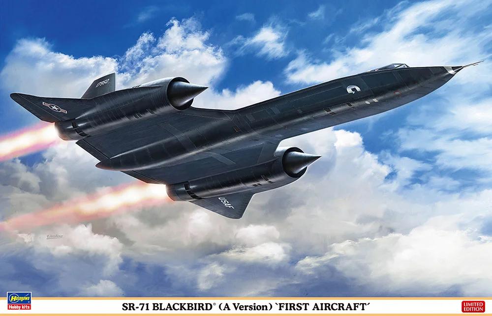 Hasegawa 1/72 SR-71 Blackbird Model Kit — official product photo 1